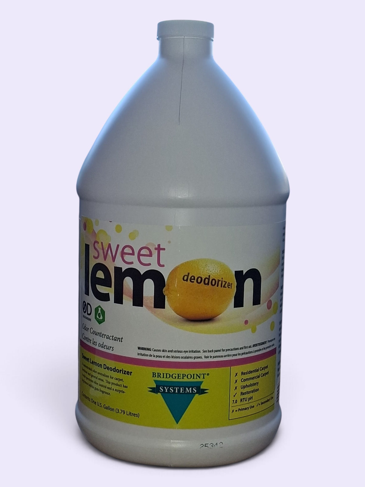 BRIDGEPOINT SWEET LEMON ODOR COUNTERACTANT & DEODERIZER
